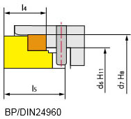 Размеры и стандарт: BP/DIN24960